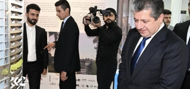 Serokwezîr Mesrûr Barzanî serdana Pêşangeha Xanî û Avahiyan a li Hewlêrê kir