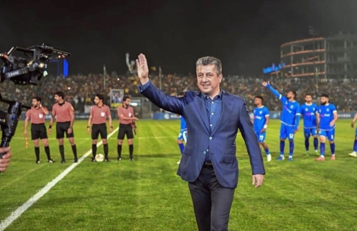 مسرور بارزاني يوجه بتخصيص أكثر من 800 مليون دينار لدوريات كرة القدم