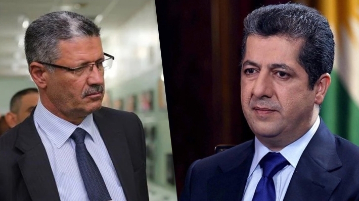 مسرور بارزاني يعزي وزير النفط الاتحادي