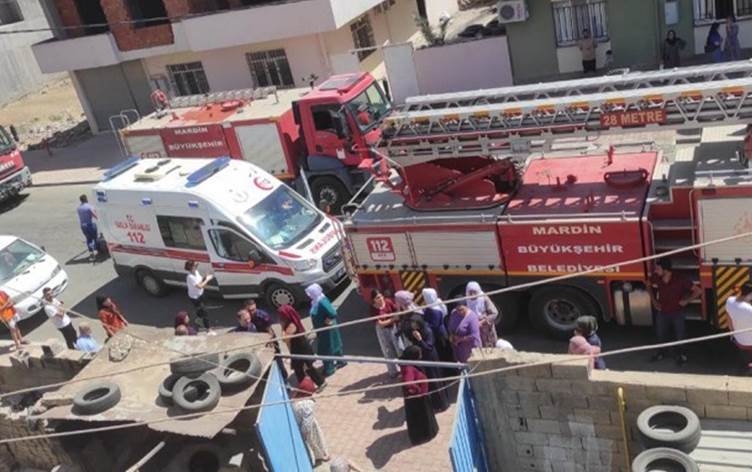 Li Mêrdînê jinekê xwe şewitand