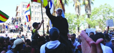 محتجو السويداء يصعّدون ضد إيران وروسيا