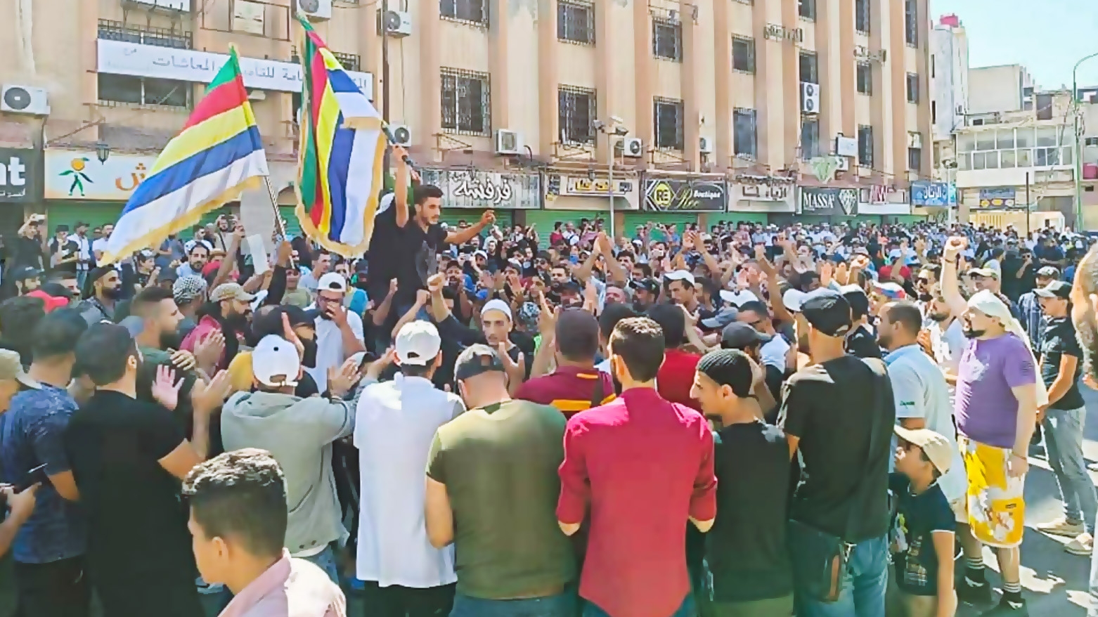 Opozîsyona Sûriyê piştgiriyê dide xwepêşandana li Suweydayê