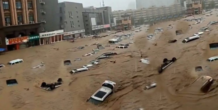 بەهۆی لافاو لە چین ٤٨ کەس بێسەروشوێن بوون