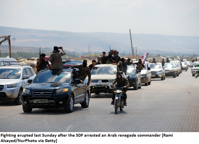 Violent Clashes Erupt in Syria's Deir az-Zour Province: Casualties Reported