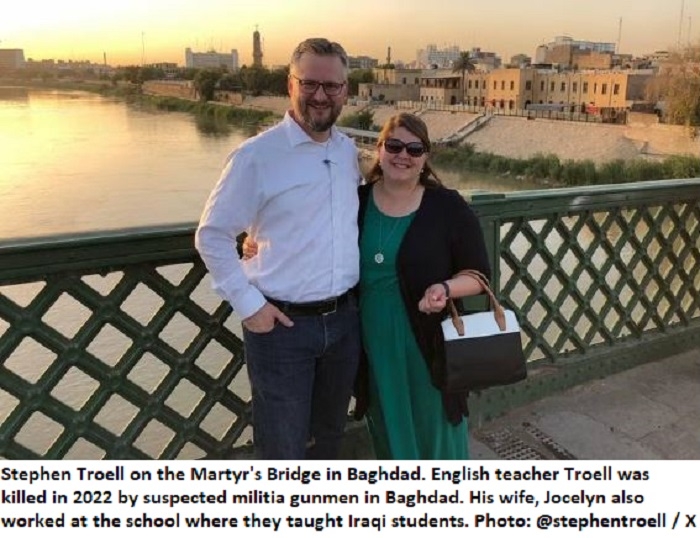 Iraqi Court Convicts Five Individuals in Killing of US Citizen Stephen Troell