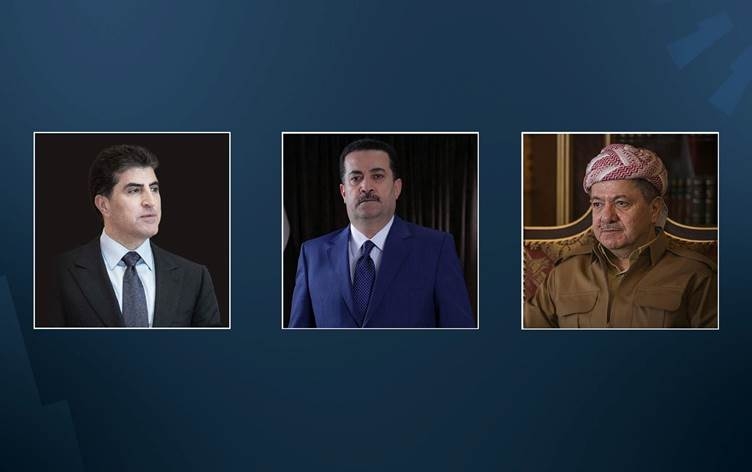 Sûdanî bi Nêçîrvan Barzanî û Serok Mesûd Barzanî re rewşa Kerkûkê gotûbêj kir