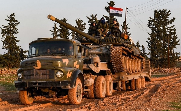 16 leşkerên Sûrî hatine kuştin