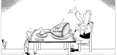 كاریكاتێر: ئەم كاریكاتێرە باس لەوانە دەكات كە زگیان تێرە و