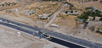 حكومة كوردستان توفر أكثر من (400) فرصة عمل عن طريق إنشاء طريق سبيلك - خليفان الاستراتيجي المزدوج