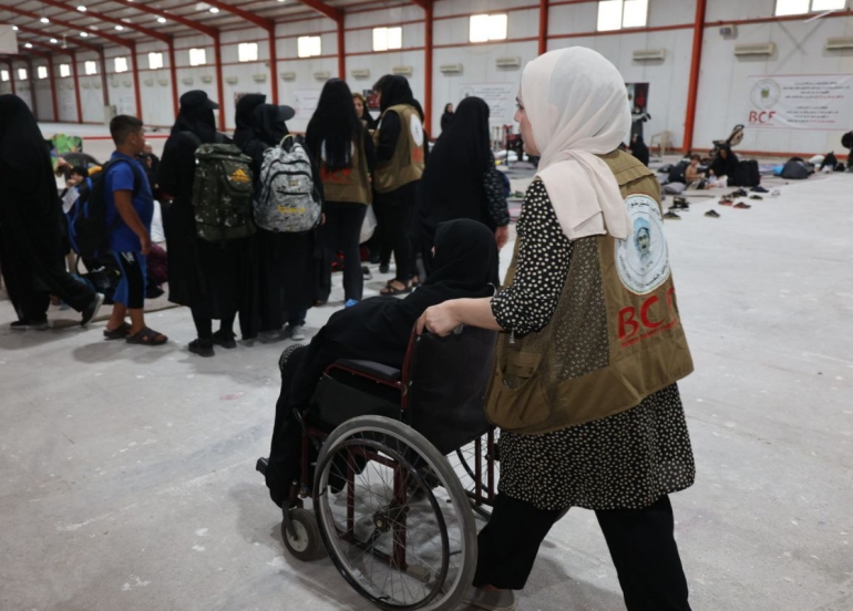 زيارەتكاران سوپاسی دەزگای خێرخوازیی بارزانی و حكومەت و خەڵكی كوردستان دەكەن