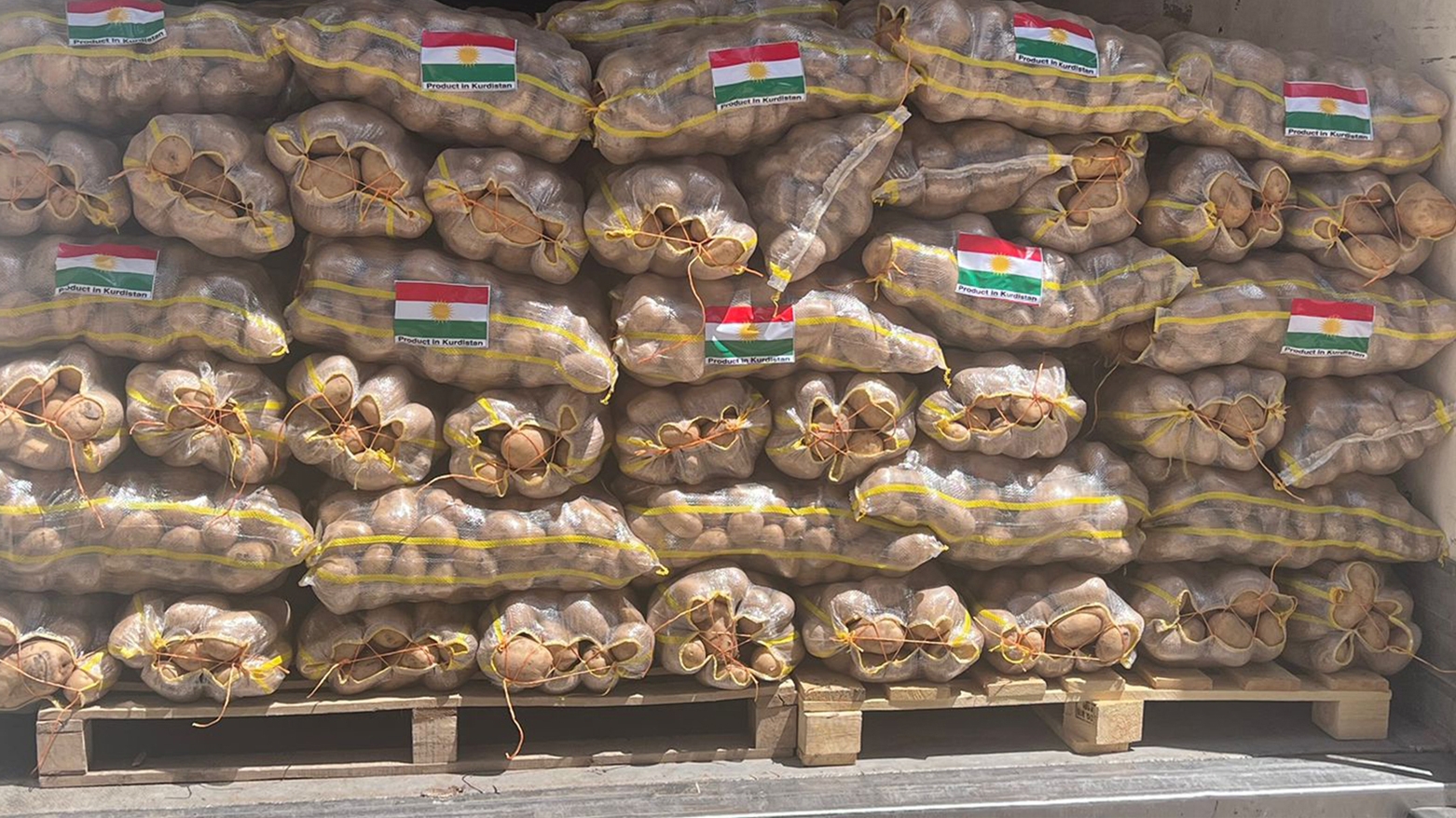 Hezar ton petateyên Kurdistanê bo Îmaratê hatiye hinardekirin