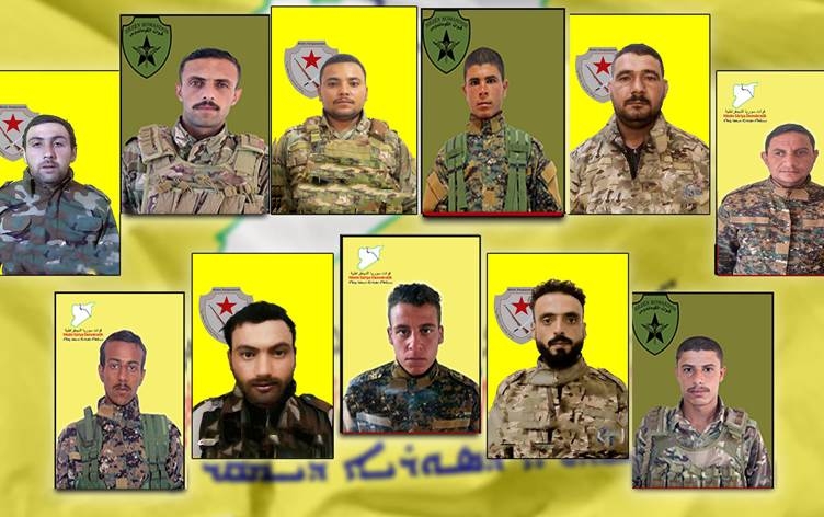 HSDyê nasnameya 11 şervanan eşkere kir