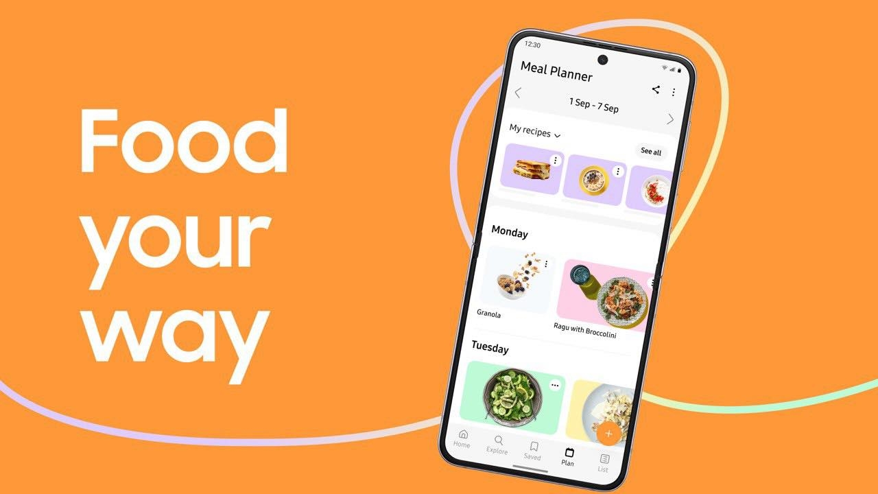 سامسونج تُطلق الإصدار العالمي لتطبيق Samsung Food القائم على الذكاء الاصطناعي والمخصّص للأغذية ووصفات الطعام