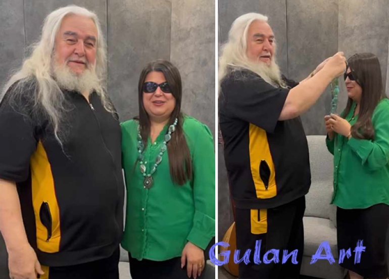 تارا ڕەسوول دیارییەكی بەنرخی پێشكەش كرا