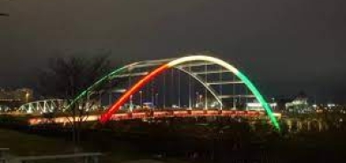 محافظ أربيل: إنارة أحد أهم جسور ناشفيل الأمريكية بعلم كوردستان هو احترام لنضال شعبنا