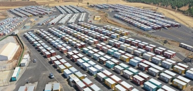 Li Mereşê 62 hezar kes di konteyneran de dijîn