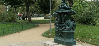 Şaredariya Parîsê baxçeyekî binavûbang bi navê ‘’Jîna Emînî’’ nav lê kir