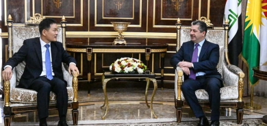 رئيس حكومة كوردستان يستقبل القنصل العام لكوريا الجنوبية