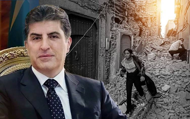 Kurdistan Region President Offers Condolences to Morocco Following Earthquake Tragedy