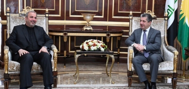 رئيس حكومة كوردستان يستقبل السفير الإيراني لدى العراق