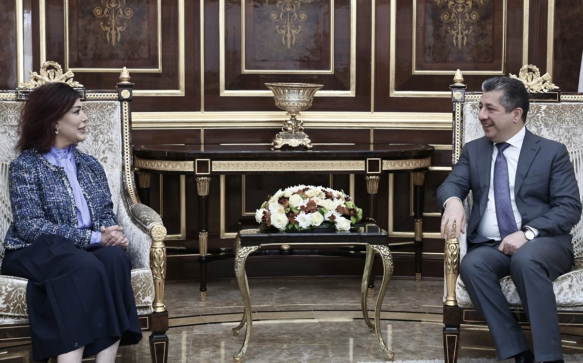 مەسرور بارزانی، سەرۆکی حکوومەتی هەرێمی کوردستان پێشوازیی لە سەفییە ئەلسوهەیل باڵوێزی عێراق لە عەرەبستانی سعوودی کرد.