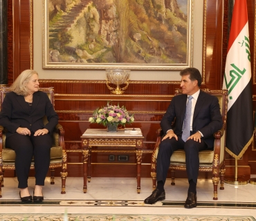 سه‌رۆكى هه‌رێمى كوردستان و باڵيۆزى ئه‌مه‌ريكا كۆبوونه‌وه‌‏