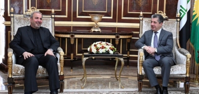 Mesrûr Barzanî pêşwazî li Balyozê Îranê yê li Iraqê kir