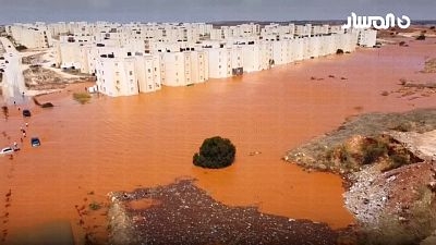 «الهلال الأحمر» الليبي: 4 آلاف قتيل و20 ألف نازح في درنة جراء السيول