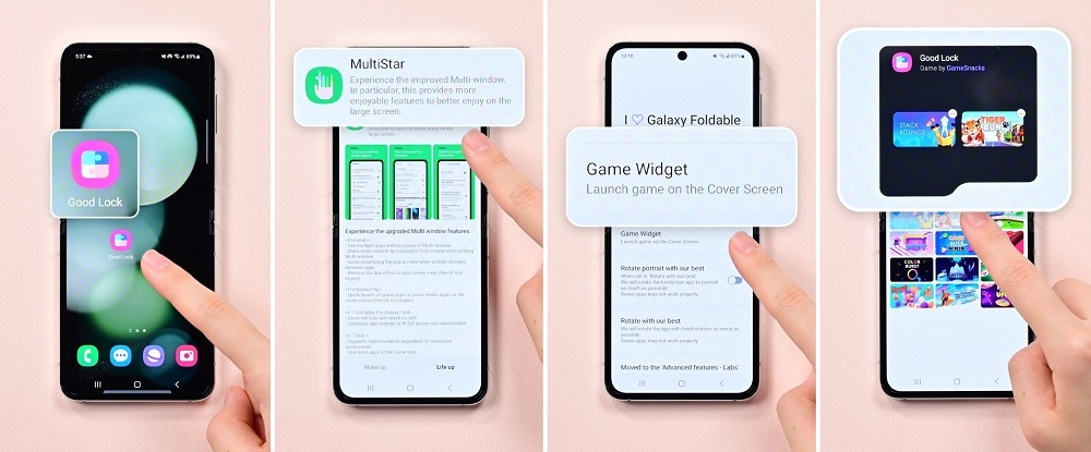 گالاکسی Z Flip5 لەگەڵ Flex Window زۆرترین کارایی مسۆگەر دەکات