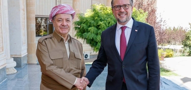 الرئيس بارزاني يستقبل وزير خارجية النمسا