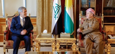 سەرۆک بارزانی پێشوازی لە شاندێکی پارتی سۆسیالیستی کوردستان دەکات