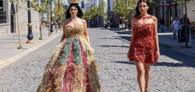 AMED - Defîleya cilên ji bîber, bamya û genim hat lidarxistin