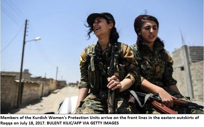 Tragic Turkish Drone Strike Claims Lives of Two Women Fighters in Northern Syria