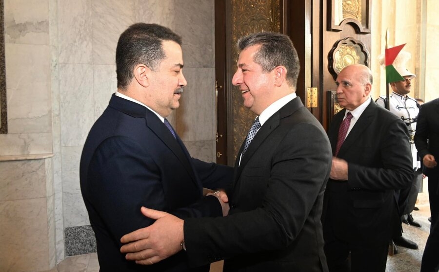 Mesrûr Barzanî telefûna Mihemed Sûdanî kir