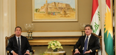 President Nechirvan Barzani and French Ambassador Discuss Ongoing Erbil-Baghdad Talks and Bilateral Cooperation