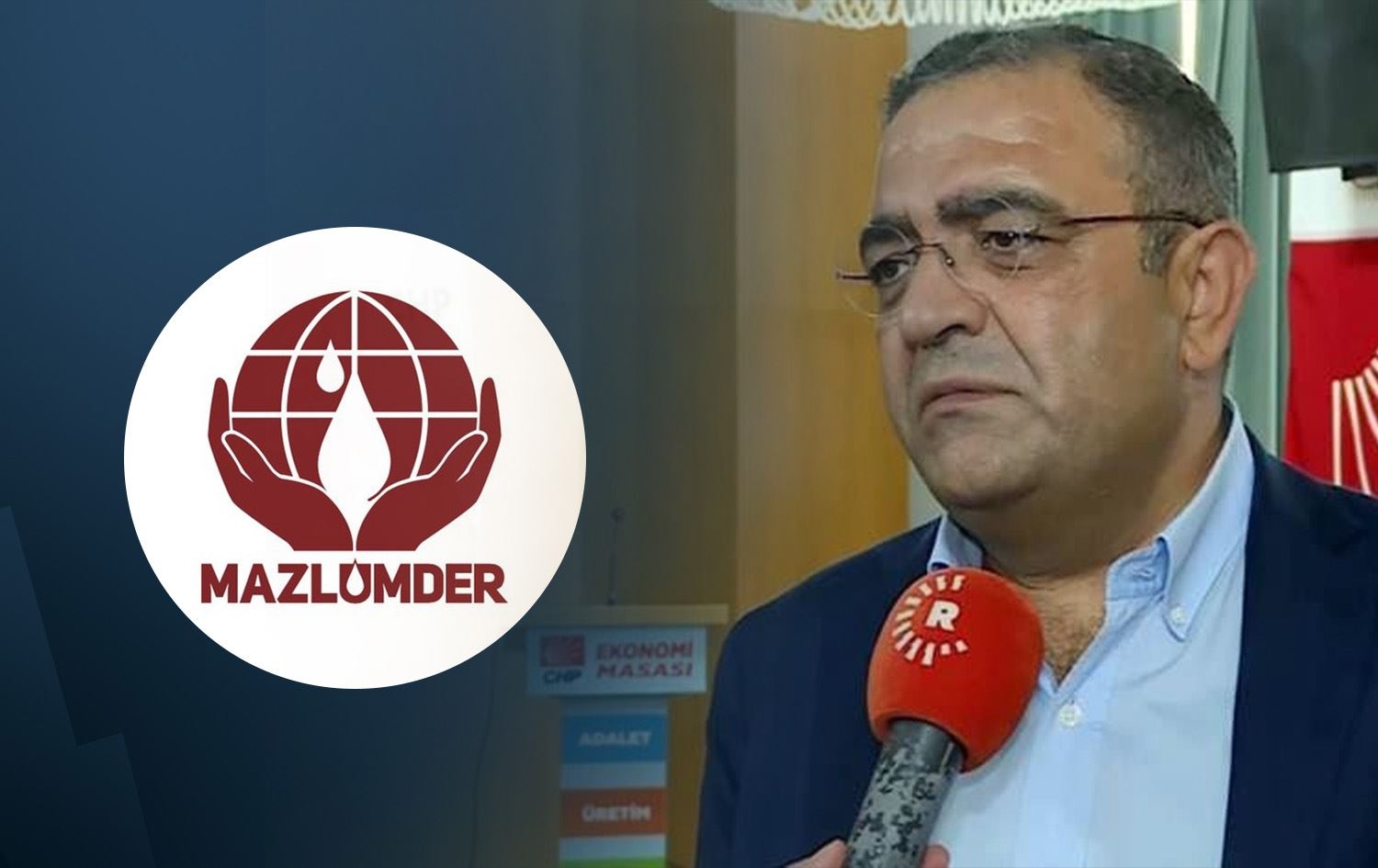 MAZLUMDERê bi daxuyaniyekê pişta Sezgîn Tanrikulu girt