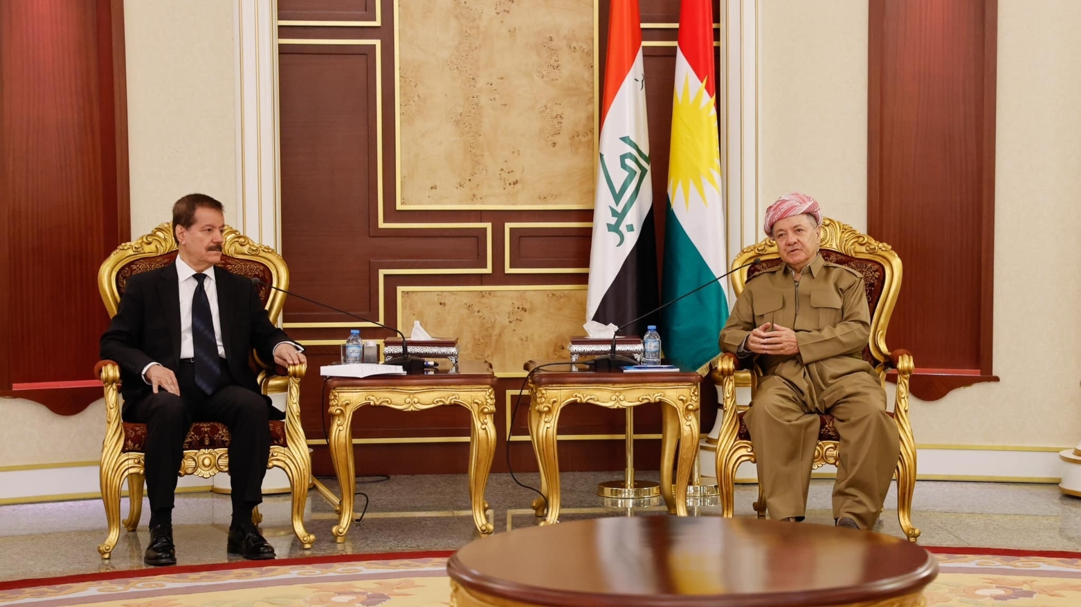 سەرۆك بارزانی پێشوازی لە خانەوادە و كەسوكاری شەهیدان و بریندارانی ڕووداوەكانی ئەم دوایەی كەركووك دەكات