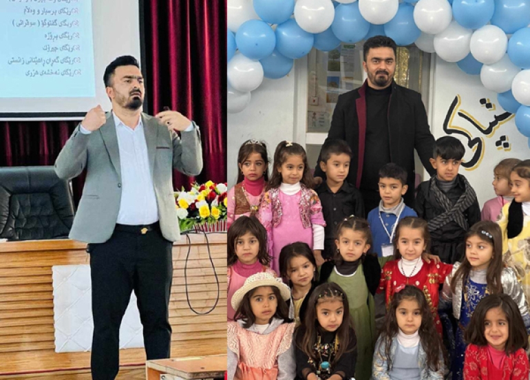 پشتیوان ساڵح:هونەر و وەرزش كاریگەری زۆری لەسەر ژیانی قوتابیان و لاوان هەیە