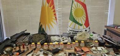 Kurdistan Region's Anti-Narcotics Department Arrests Three Drug Traffickers in Erbil