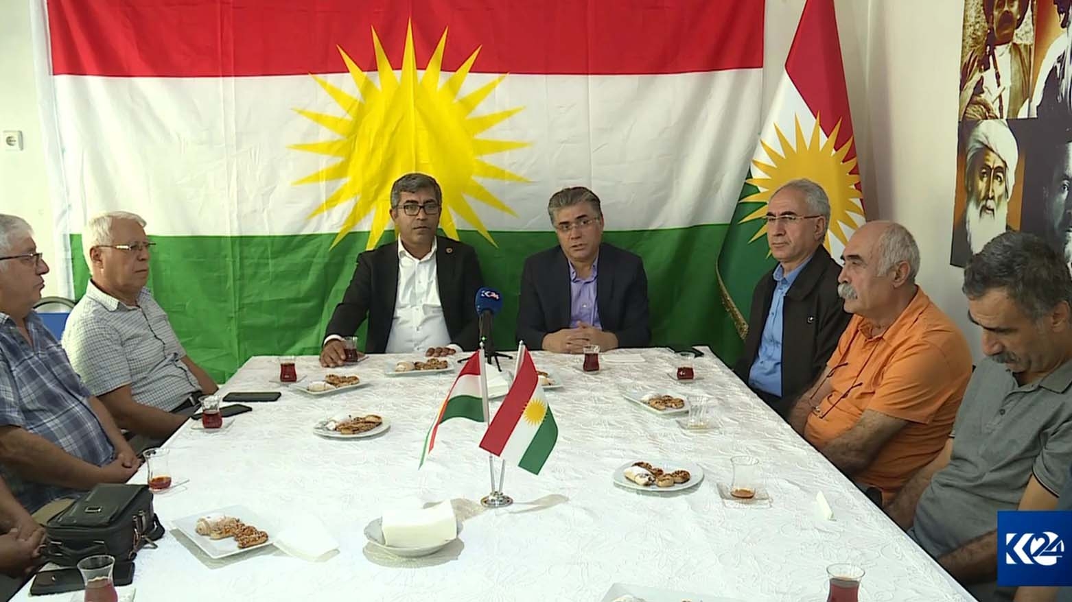 Partî û rêxistinên Kurdistanî ji bo tifaqeke netewî serdana hev dikin