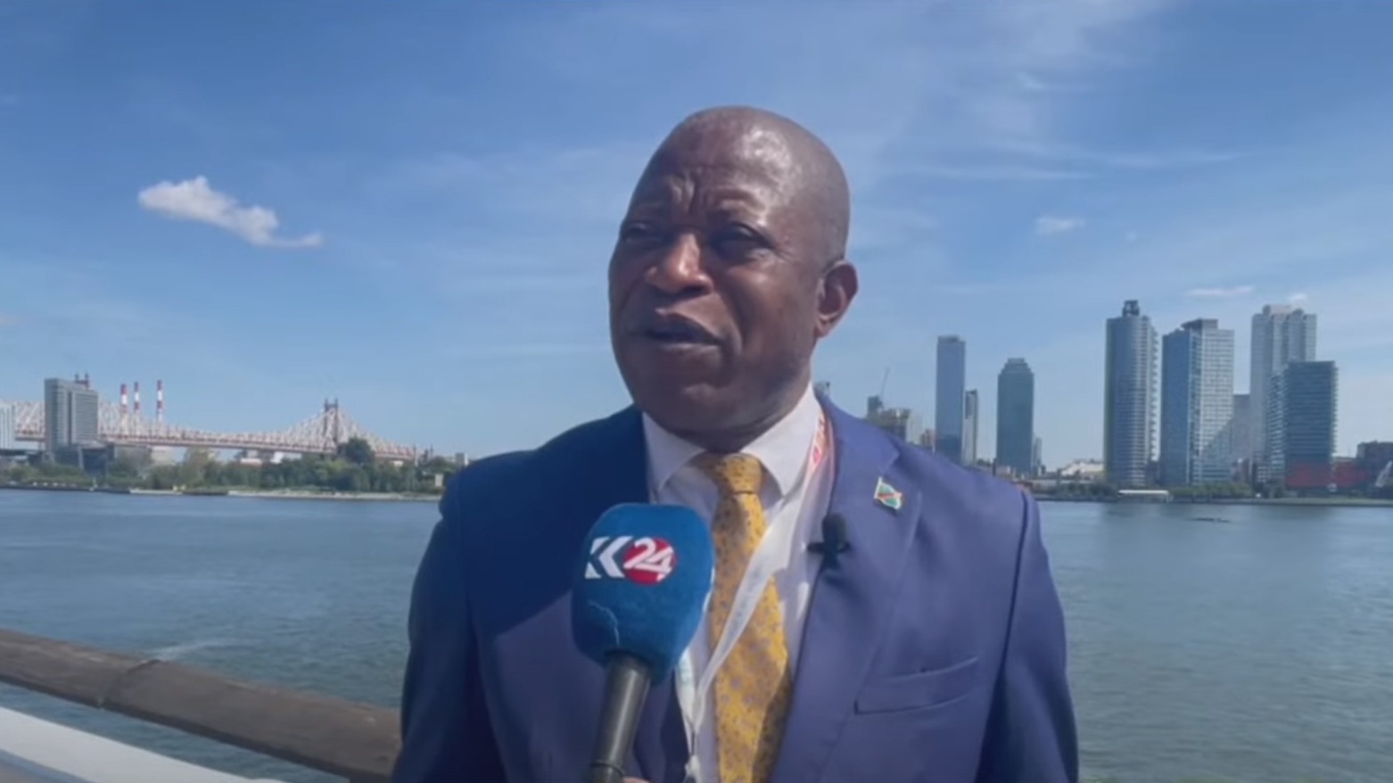 Serokê Parlamentoya Kongoyê: Divê dengê Kurdan li Neteweyên Yekgirtî hebe