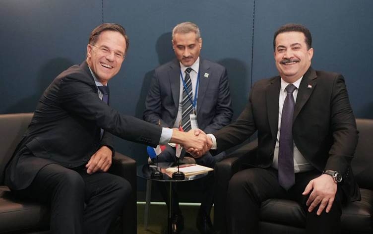 Serokwezîrên Îraq û Holendayê li ser hevkariya di çandinî û birêvebirina avê de axivîn