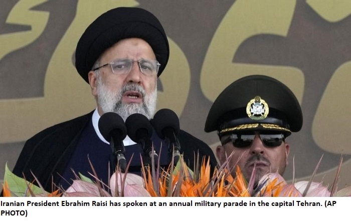 Iran Parades Advanced Military Hardware on Anniversary of Iraq War, Unveils Longest-Range Drone