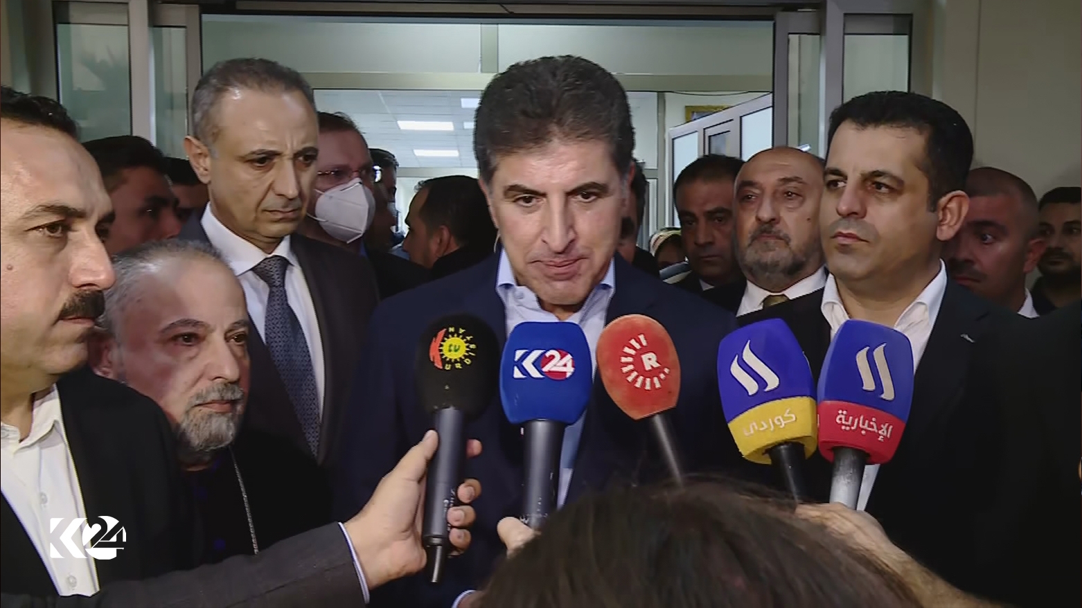 Nêçîrvan Barzanî: Karesata li Hemdaniyê rû daye ya me ye û em bi dil û can li gel wan in