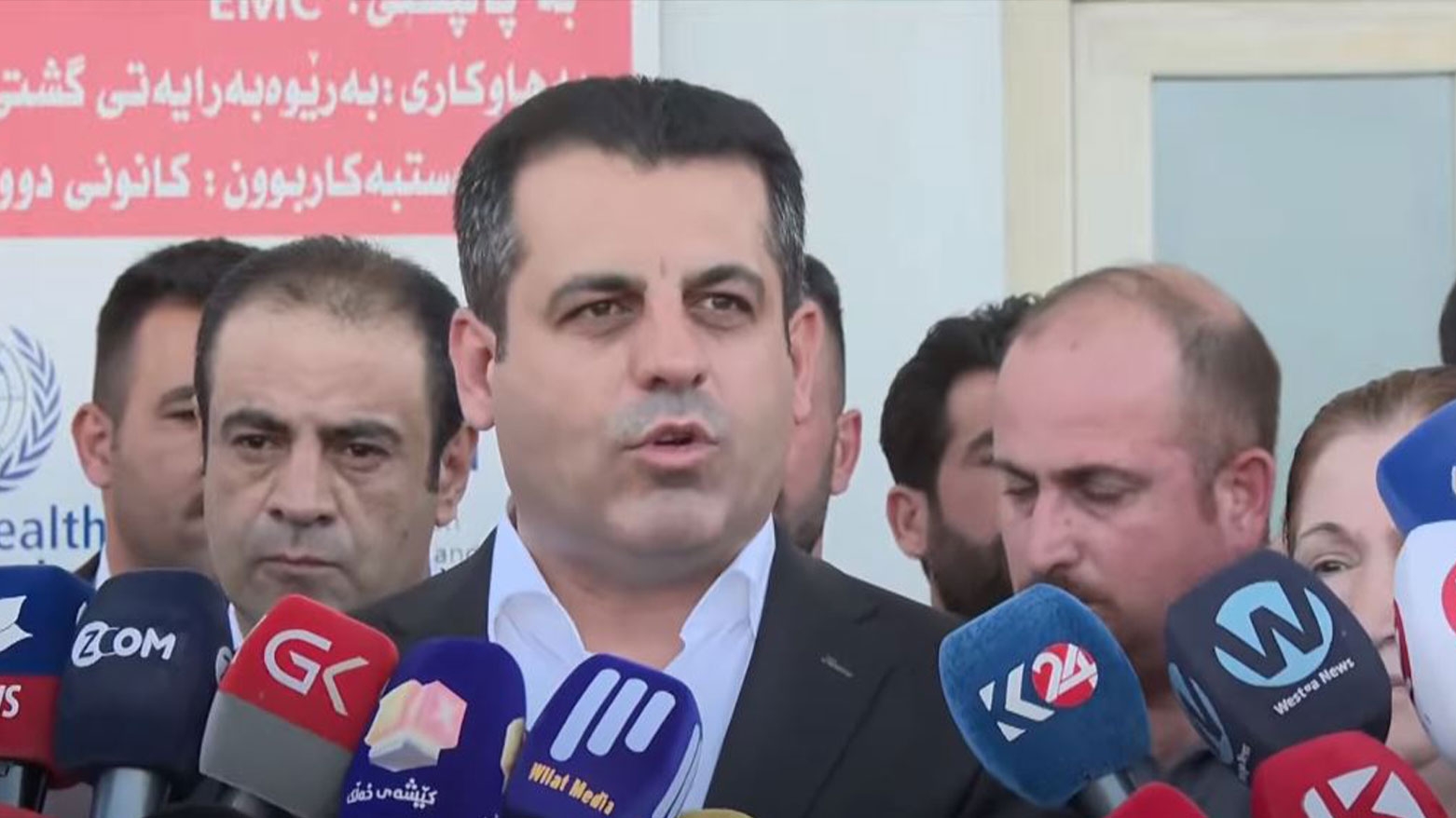 Wezîrê Tendirustiyê: Hemû alîkariyên bijîşkî ji bo qurbaniyên şewata Hemdaniyê hatine dabînkirin