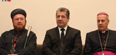 Mesrûr Barzanî beşdarî merasima şîna qurbaniyên bûyera Hemdaniyê dibe