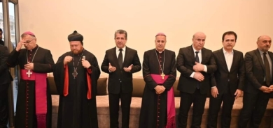 مسرور بارزاني يُشارك في مجلس عزاء ضحايا فاجعة الحمدانية