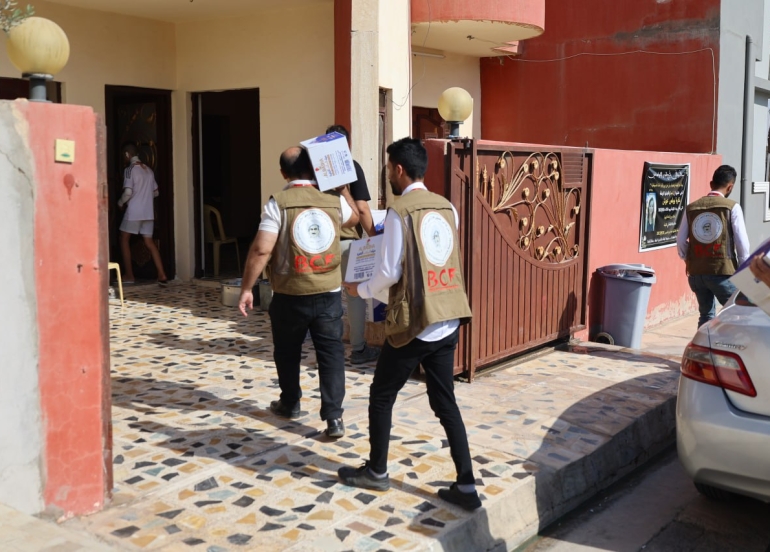 دەزگای خێرخوازیی بارزانی چۆن بە هانای لێقەوماوانی كارەساتەكەی حەمدانیە هات؟