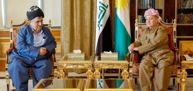 Serok Barzanî û Mihemed Hacî Mehmûd rewşa Herêma Kurdistanê û Iraqê gotûbêj dikin