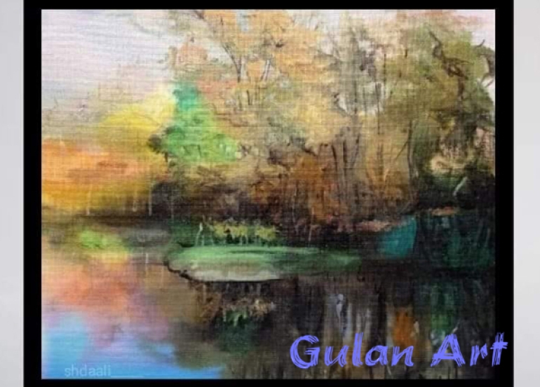 شادان عەلی: شێوەكاری و شیعرم لە بەرهەمێكدا كۆ كردووەتەوە